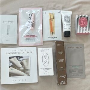 BRAND NEW DESIGNER SKINCARE SAMPLES! DIPTYQUE, YSL, GUERLAIN!